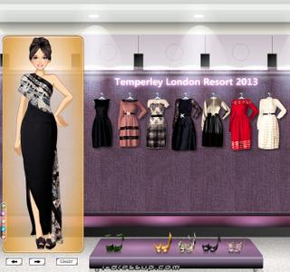 Игра Одевалка Temperley London Resort 2013 фото